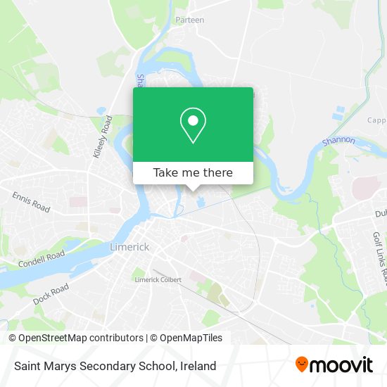 Saint Marys Secondary School map