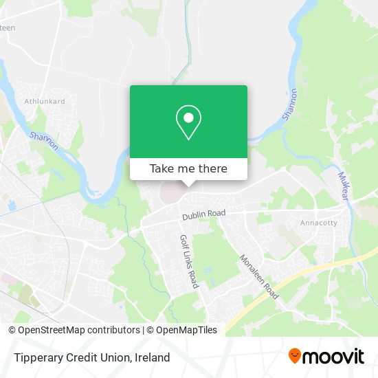 Tipperary Credit Union map