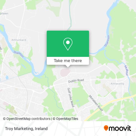 Troy Marketing map
