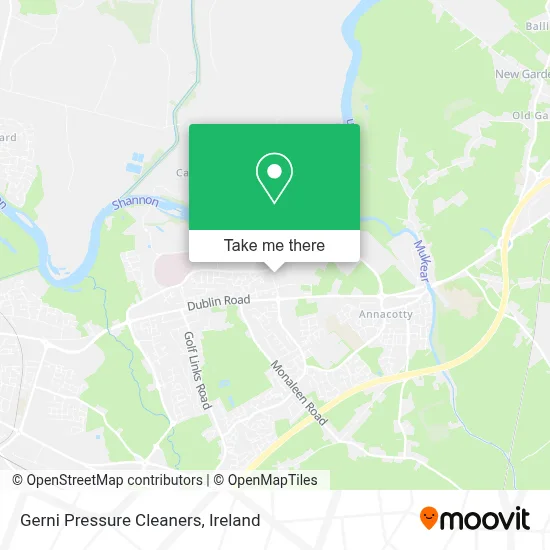 Gerni Pressure Cleaners map