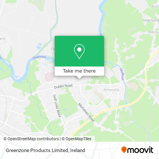 Greenzone Products Limited map