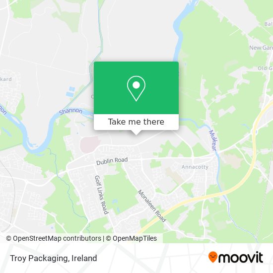 Troy Packaging map