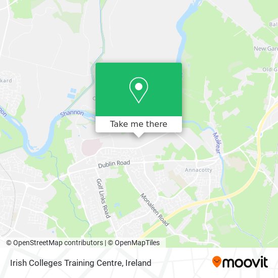 Irish Colleges Training Centre map