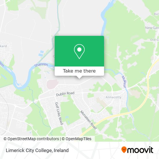 Limerick City College map