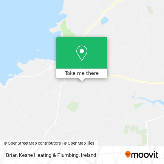 Brian Keane Heating & Plumbing map