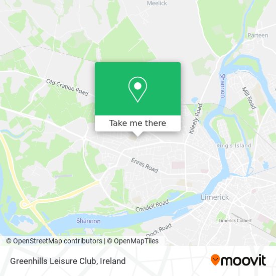 Greenhills Leisure Club map