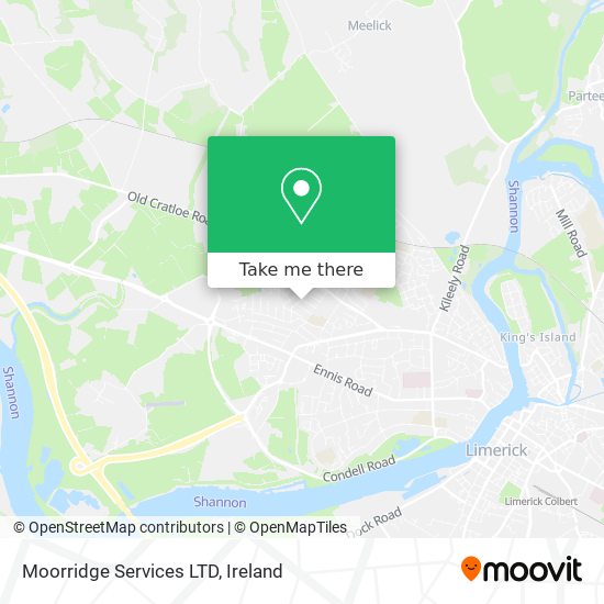 Moorridge Services LTD map