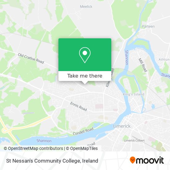 St Nessan's Community College map