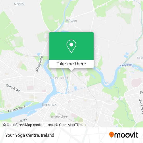 Your Yoga Centre map