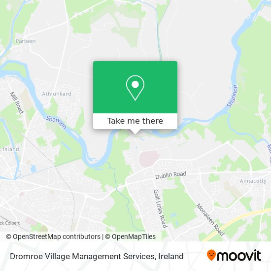 Dromroe Village Management Services map