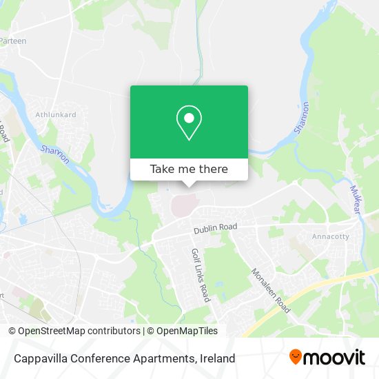 Cappavilla Conference Apartments map