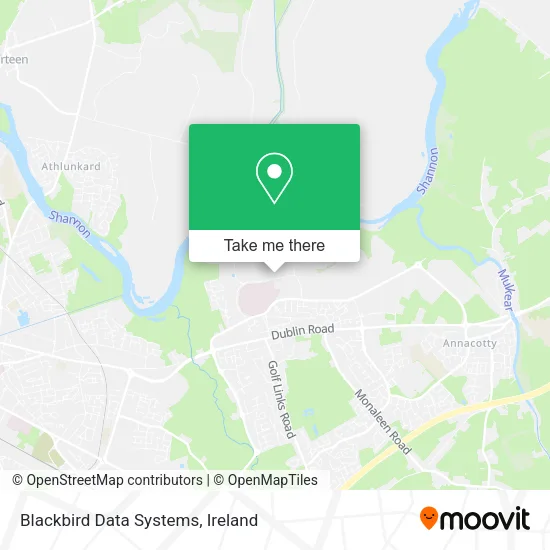 Blackbird Data Systems map