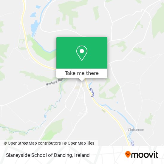 Slaneyside School of Dancing map