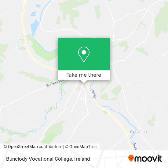 Bunclody Vocational College map