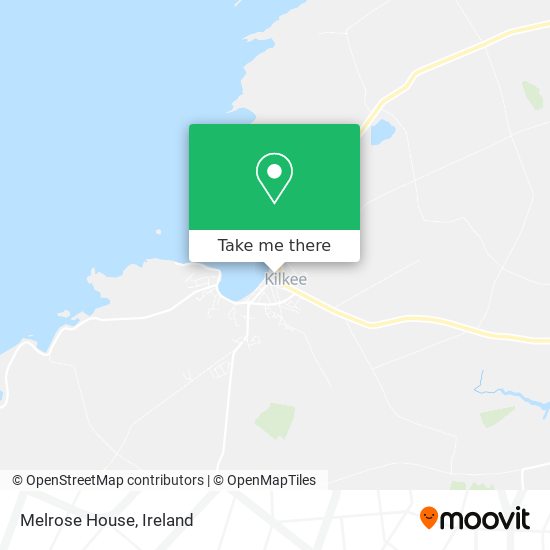 Melrose House map