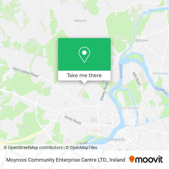 Moyross Community Enterprise Centre LTD. map