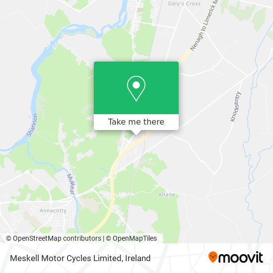 Meskell Motor Cycles Limited map