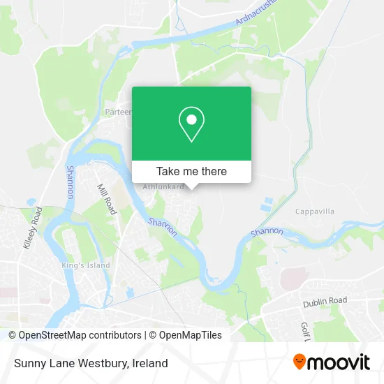 Sunny Lane Westbury map