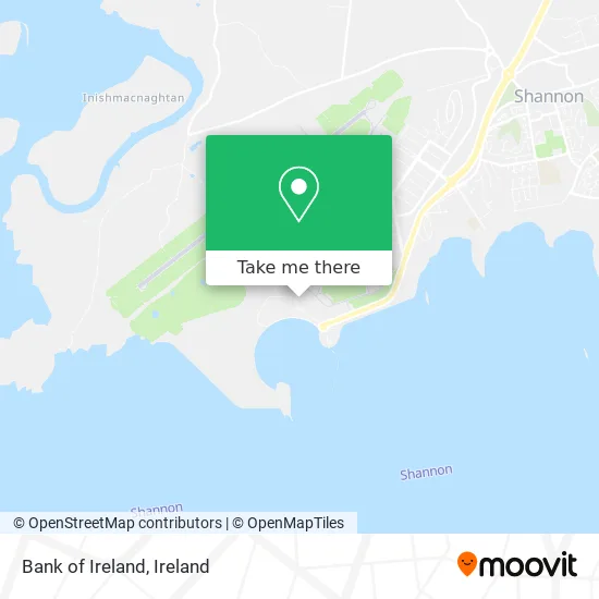 Bank of Ireland map