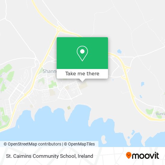 St. Caimins Community School map