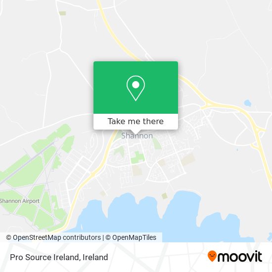 Pro Source Ireland map