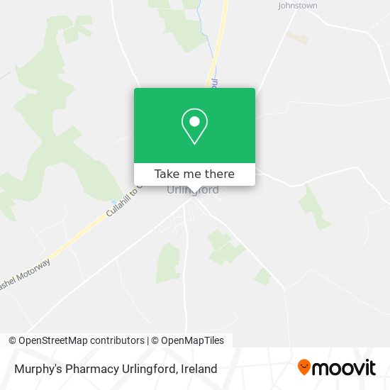 Murphy's Pharmacy Urlingford map