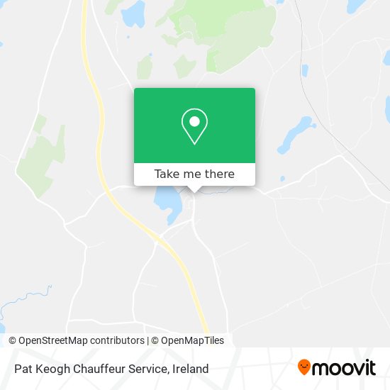 Pat Keogh Chauffeur Service map