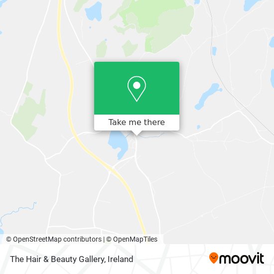 The Hair & Beauty Gallery map