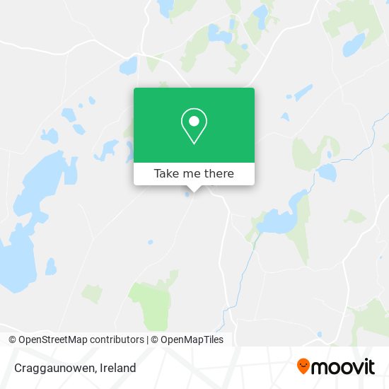 Craggaunowen map