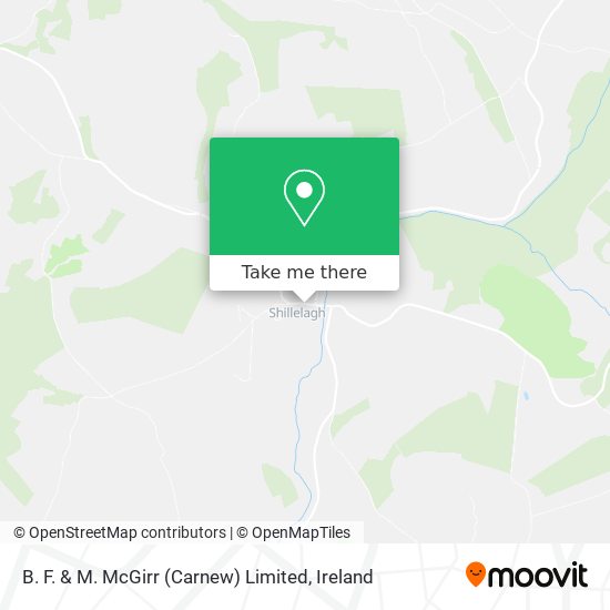 B. F. & M. McGirr (Carnew) Limited map