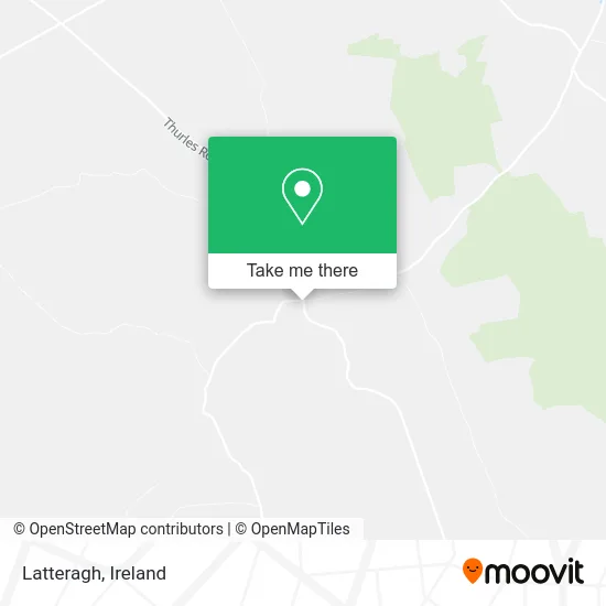 Latteragh map
