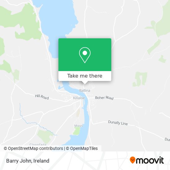 Barry John map