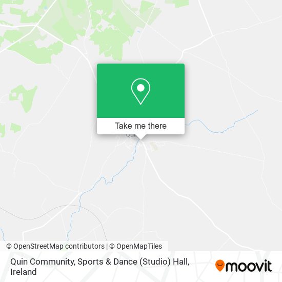 Quin Community, Sports & Dance (Studio) Hall map