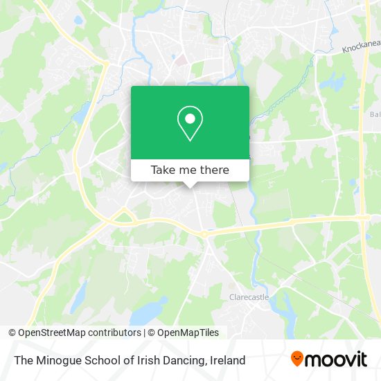 The Minogue School of Irish Dancing map