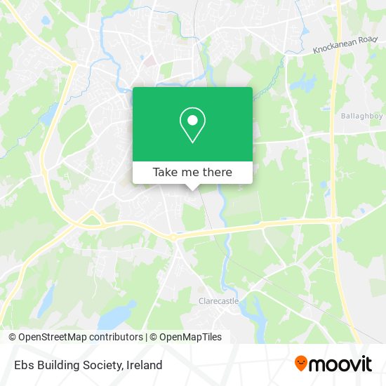 Ebs Building Society map