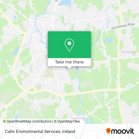 Cahir Environmental Services map