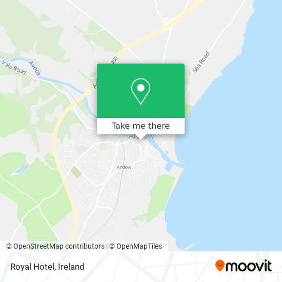 Royal Hotel map