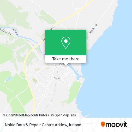 Nokia Data & Repair Centre Arklow map
