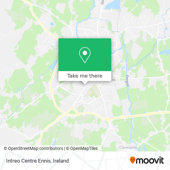 Intreo Centre Ennis map