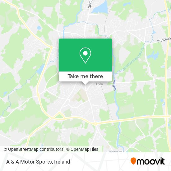 A & A Motor Sports map