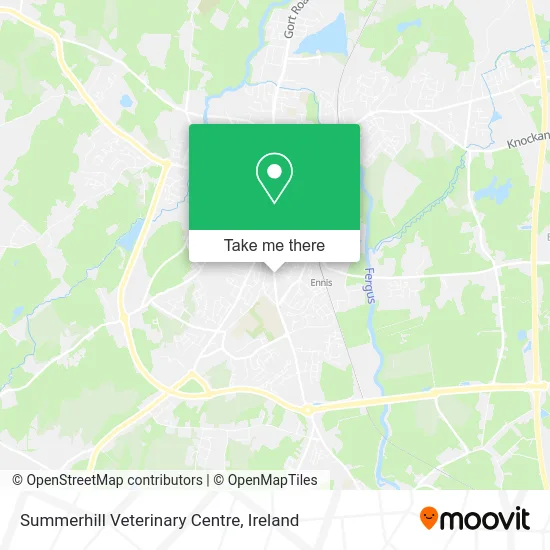 Summerhill Veterinary Centre map