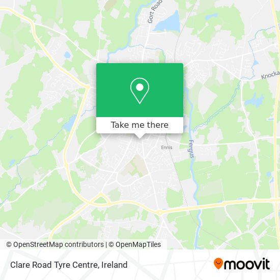 Clare Road Tyre Centre plan