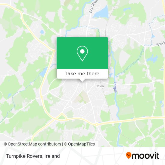 Turnpike Rovers map