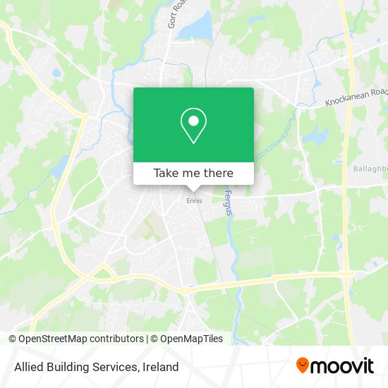 Allied Building Services map