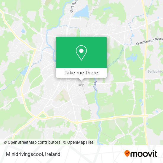Minidrivingscool map