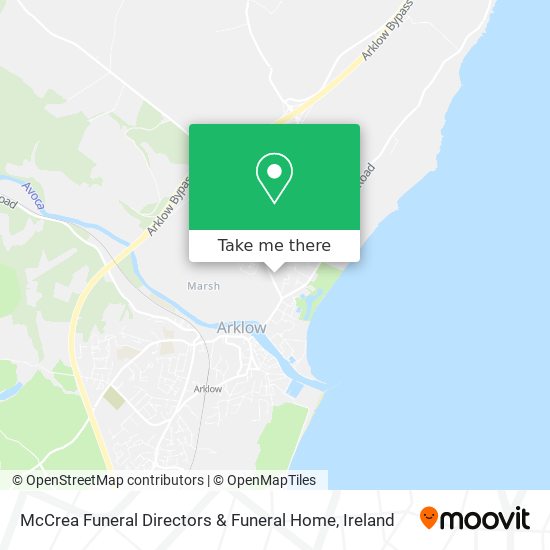McCrea Funeral Directors & Funeral Home map