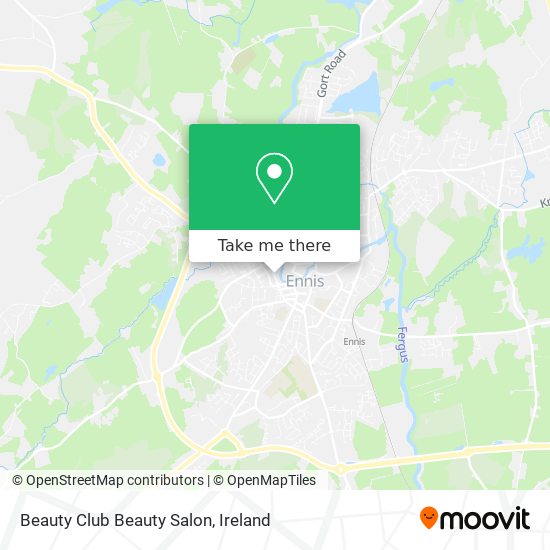 Beauty Club Beauty Salon map