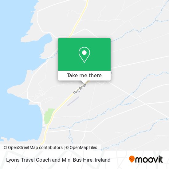 Lyons Travel Coach and Mini Bus Hire map