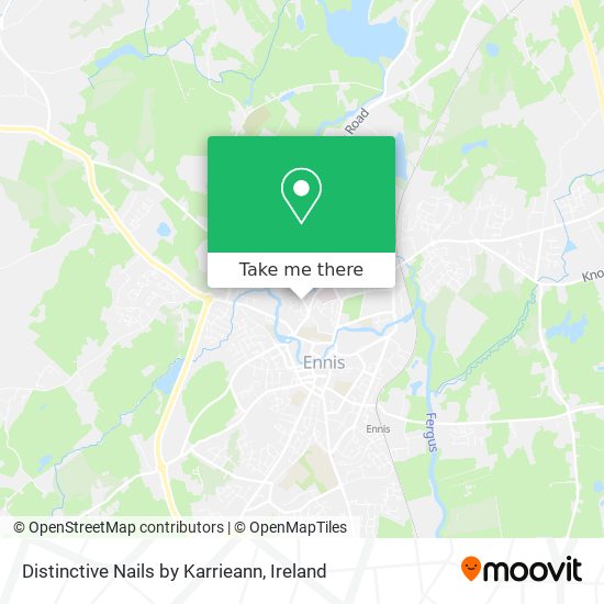 Distinctive Nails by Karrieann map