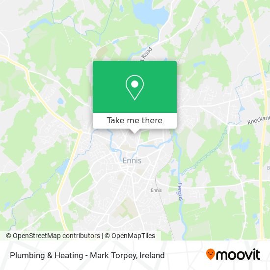 Plumbing & Heating - Mark Torpey map